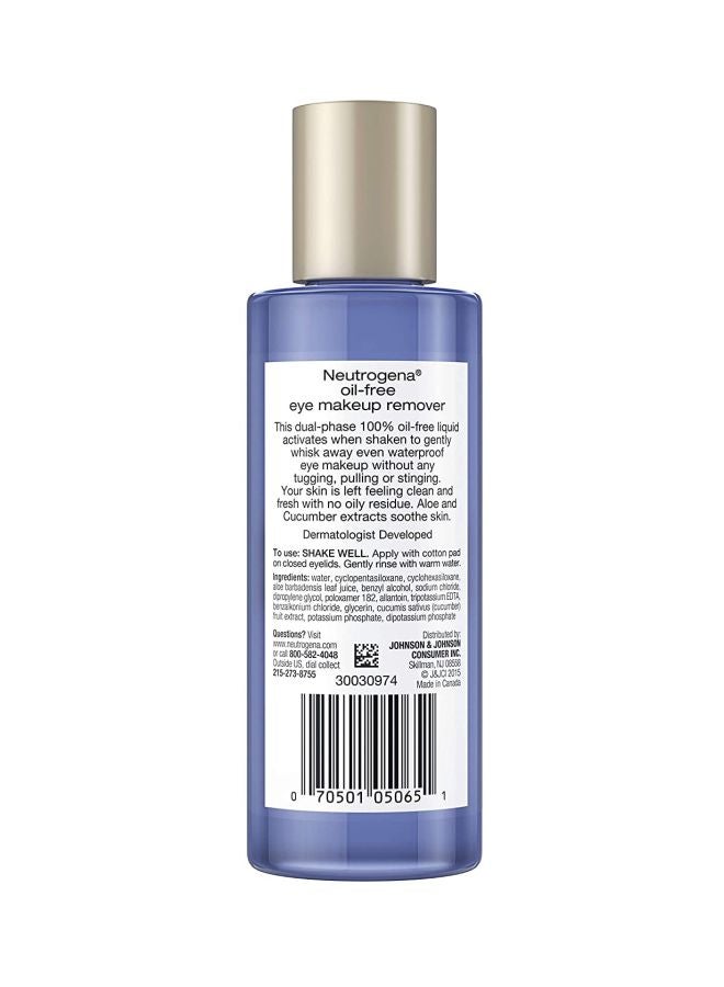 Oil-free Eye Makeup Remover Clear