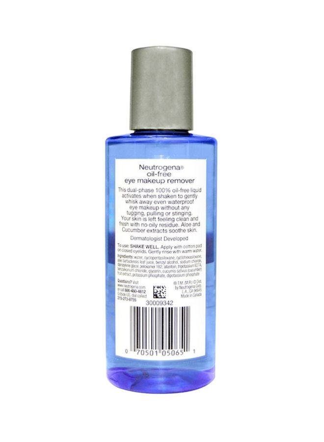 Oil-Free Gentle Eye Makeup Remover Clear