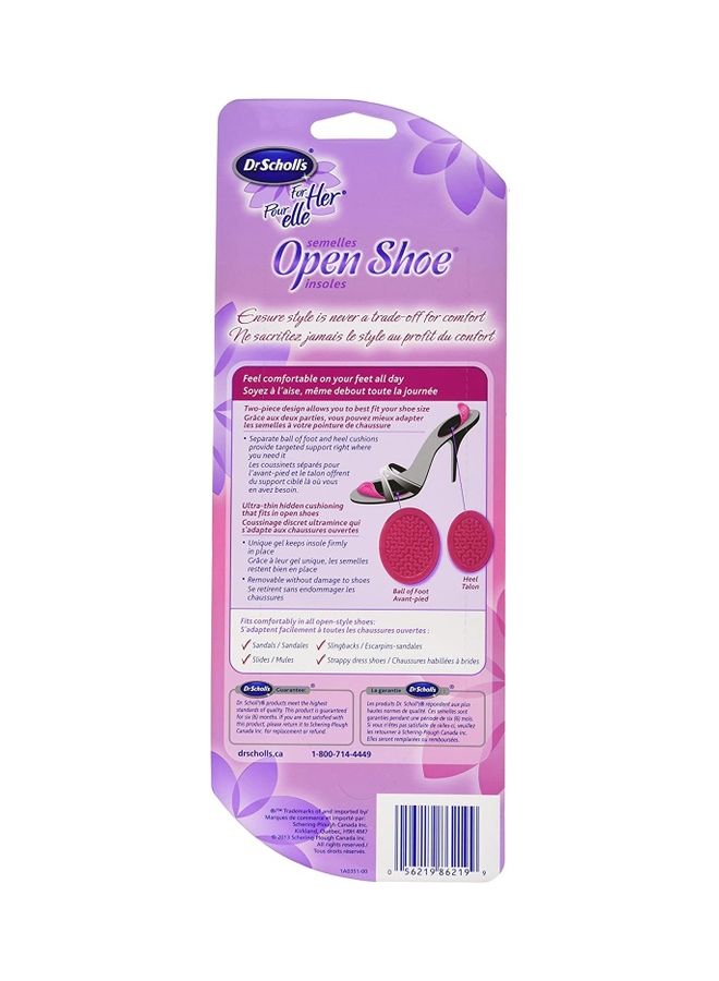 For Her Open Shoe Insole