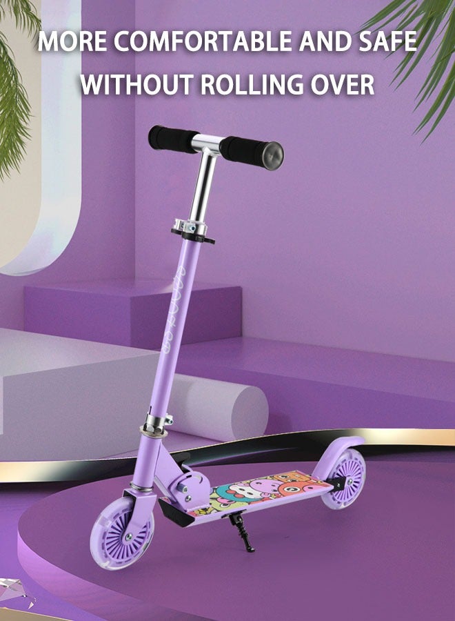 A Kick Scooter for Kids – Foldable,Lightweight, Adjustable Height Handlebars, for Riders 5 Years and up, and up to 110 lbs