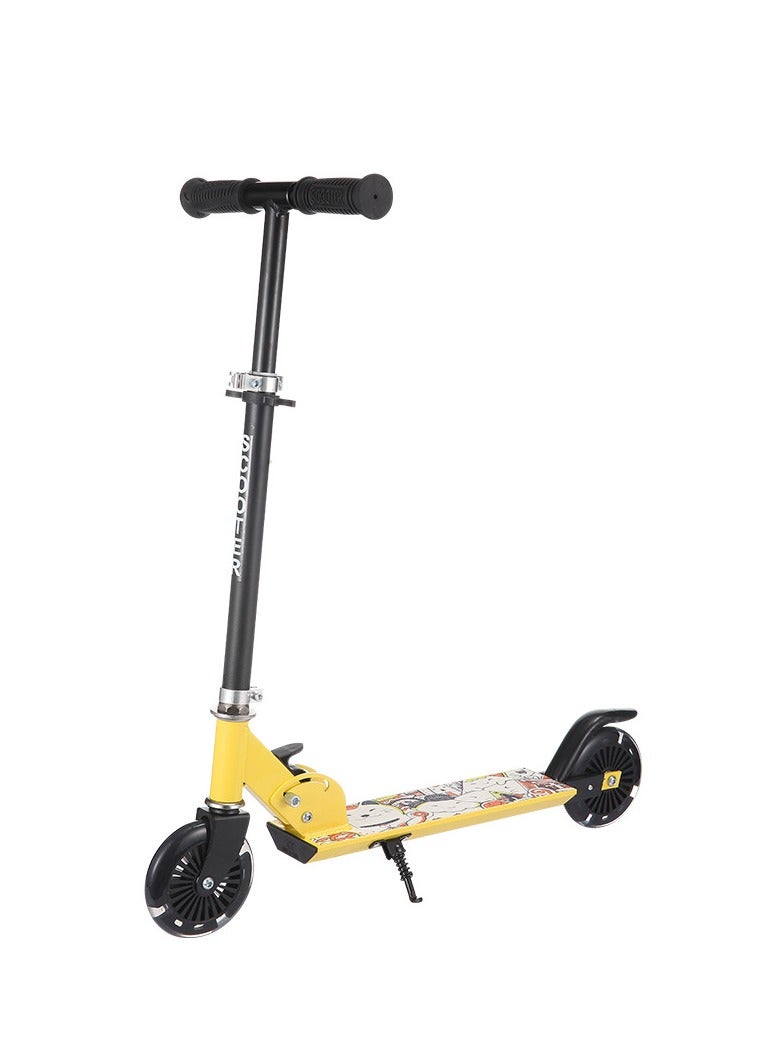 A Kick Scooter for Kids – Foldable,Lightweight, Adjustable Height Handlebars, for Riders 5 Years and up, and up to 110 lbs