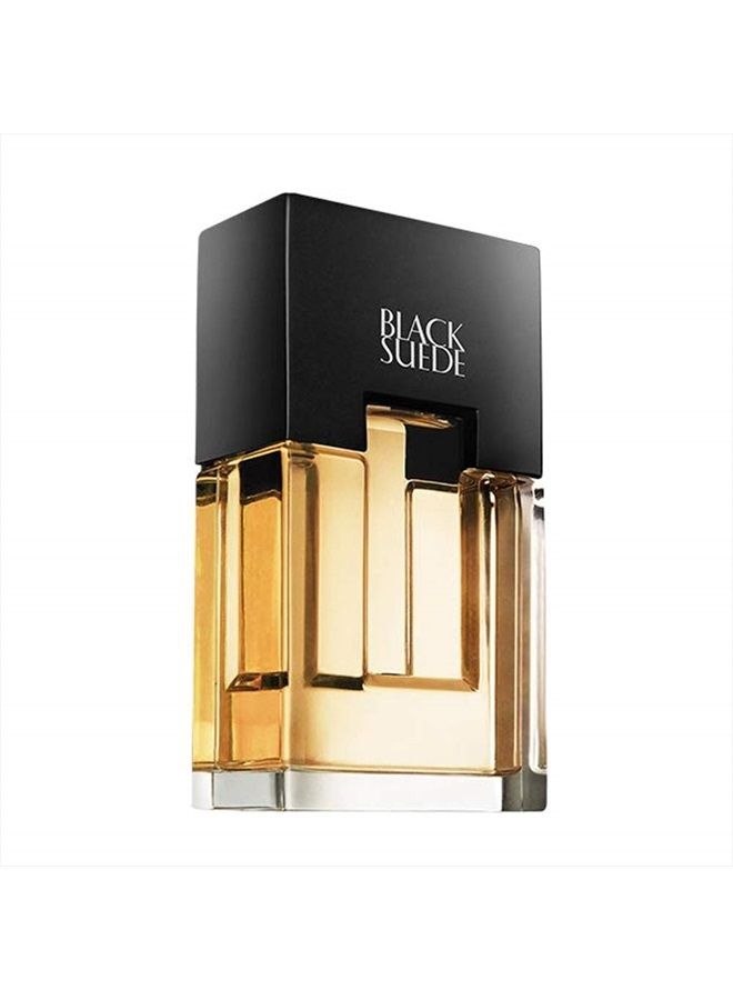 Avon Black Suede for Men Eau De Toilette Spray - 3.4 Ounce