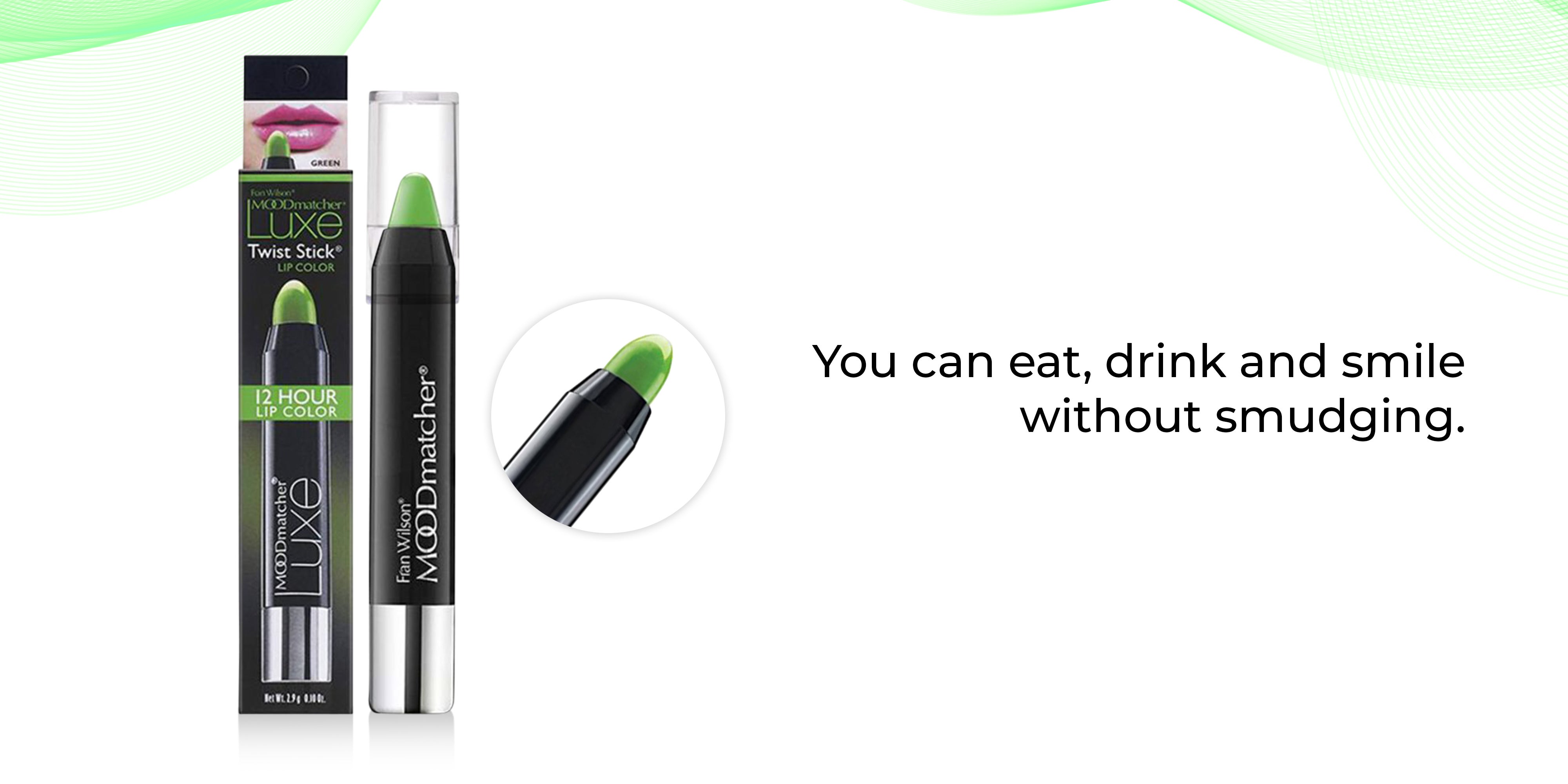 Luxe Twist Stick Lip Color Green