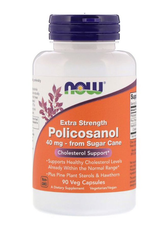 Extra Strength Policosanol - 90 Veg Capsules
