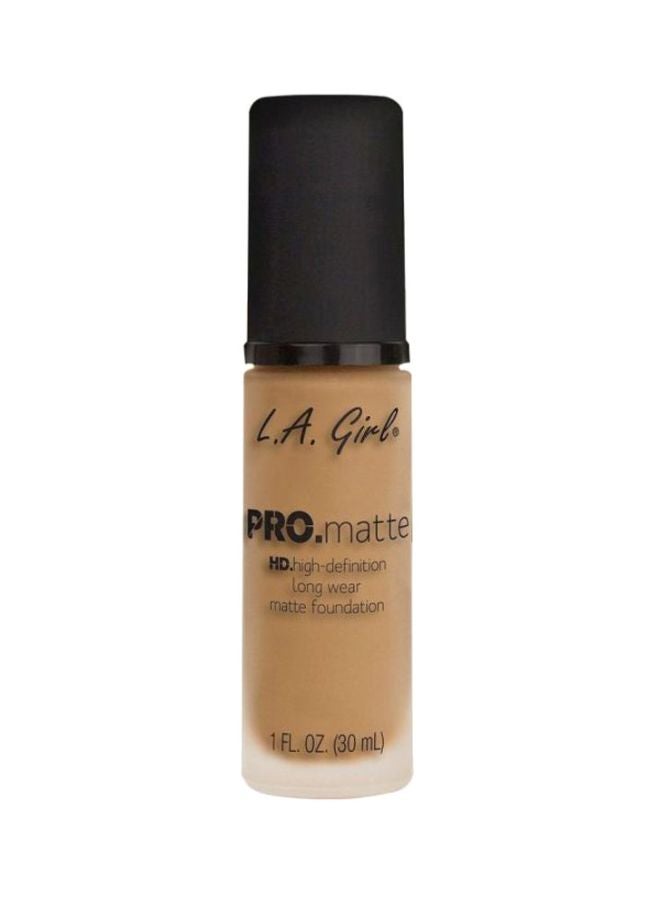 Pro Matte Liquid Foundation GLM675 Medium Beige
