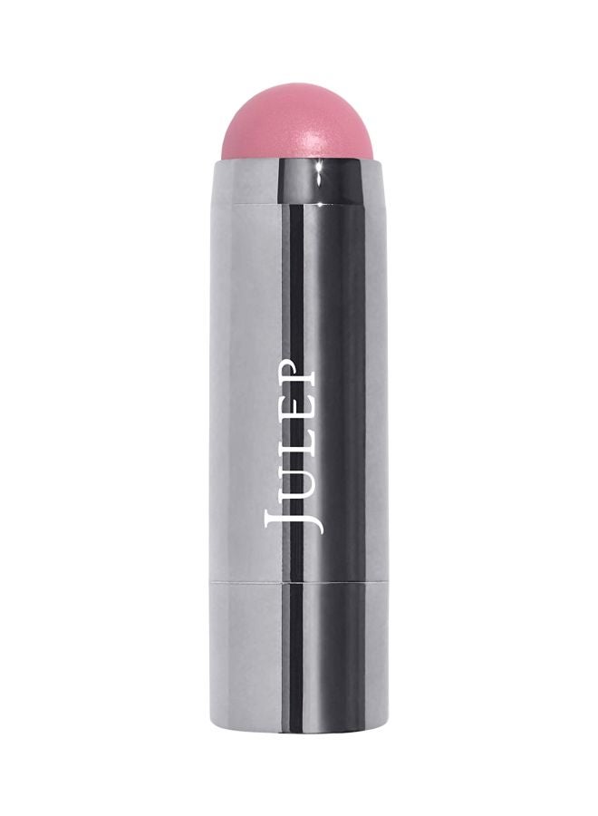 Skip The Brush Crème-To-Powder Blush Stick Peony Pink