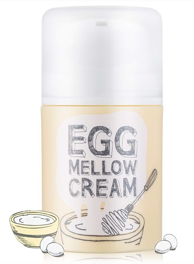 ] All-in-One Egg Mellow Cream, 5-in-1 Firming Moisturizer, 1.76 oz