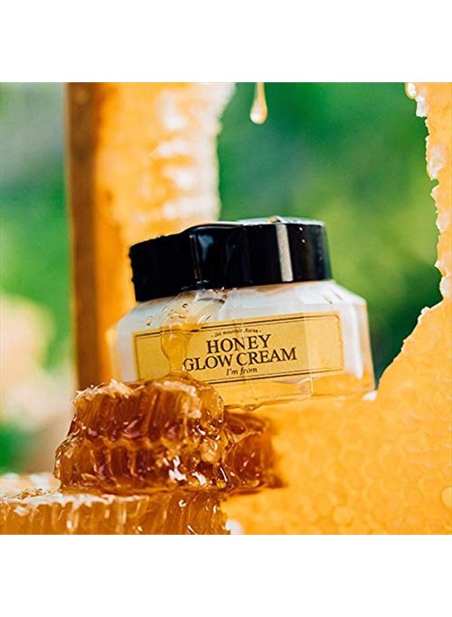 ] Honey Glow Cream 50g, Non-sticky honey barrier for the skin