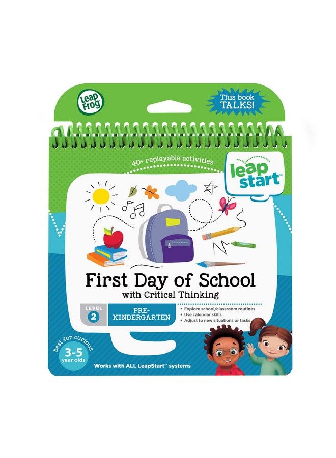 Leapstart First Day Of School And Critical Thinking Book