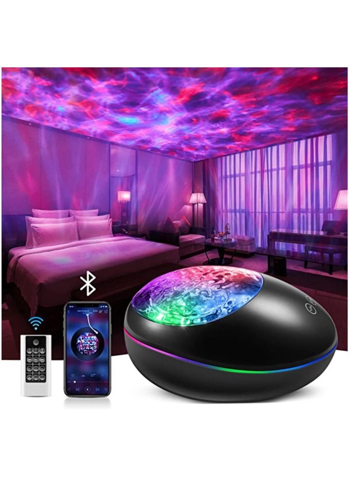 Galaxy Projector for Bedroom, 8 White Noise Galaxy Light Projector Star Lights for Bedroom, 40 Light Modes Star Projector Galaxy Light, Bluetooth Speaker Room Decorations Cool Lights for Room