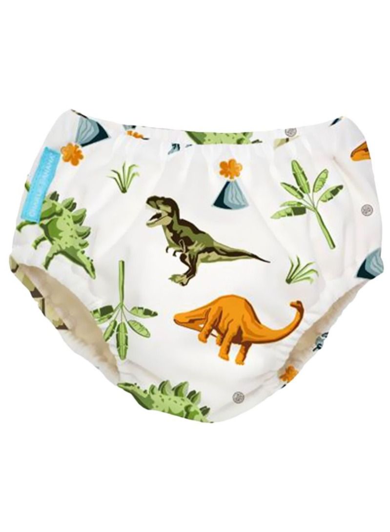 Reusable Swim Diaper Dinosaurs Large 1s