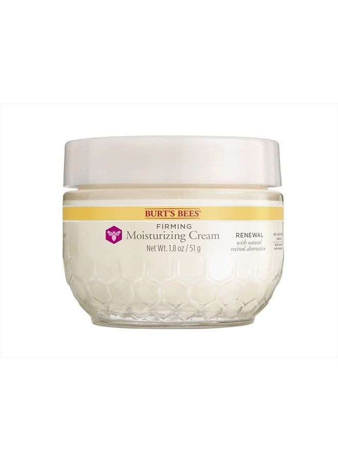 Renewal Firming Face Cream, Anti-Aging Retinol Alternative, Moisturizing Natural Skin Care, 1.8 Ounce (Packaging May Vary)