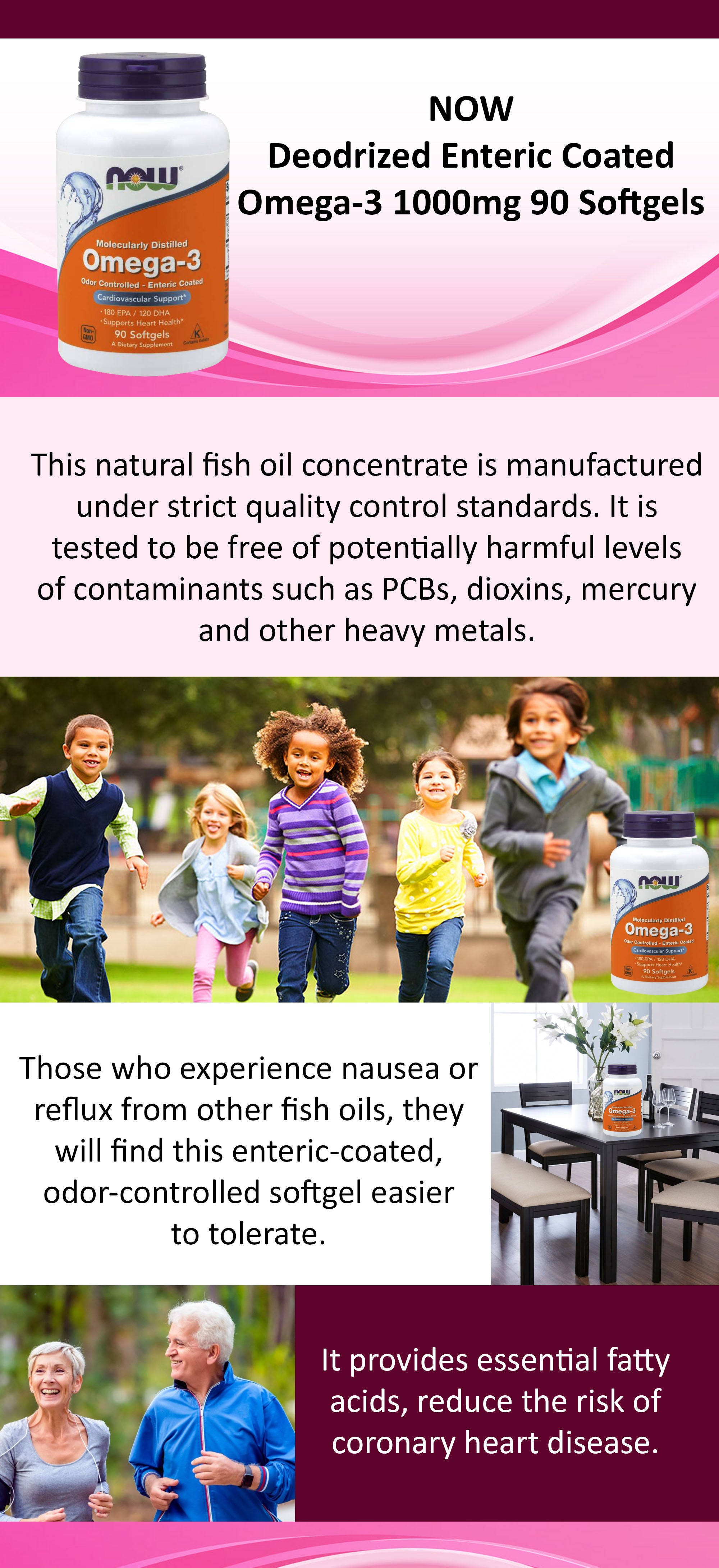 Omega-3 Enteric Coated 90 Softgels