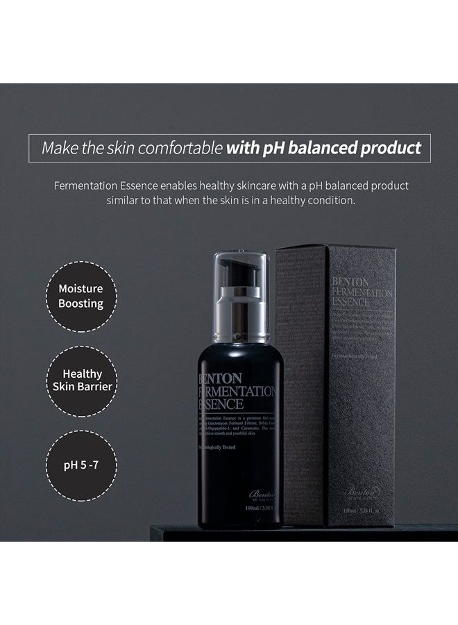 Fermentation Essence 100ml (3.38 fl.oz.) - Galactomyces Ferment Filtrate & Bifida Skin Fiirming & Vitalizing Essence, Anti-Wrinkle, Hydrating, for Dull & Dry Skin