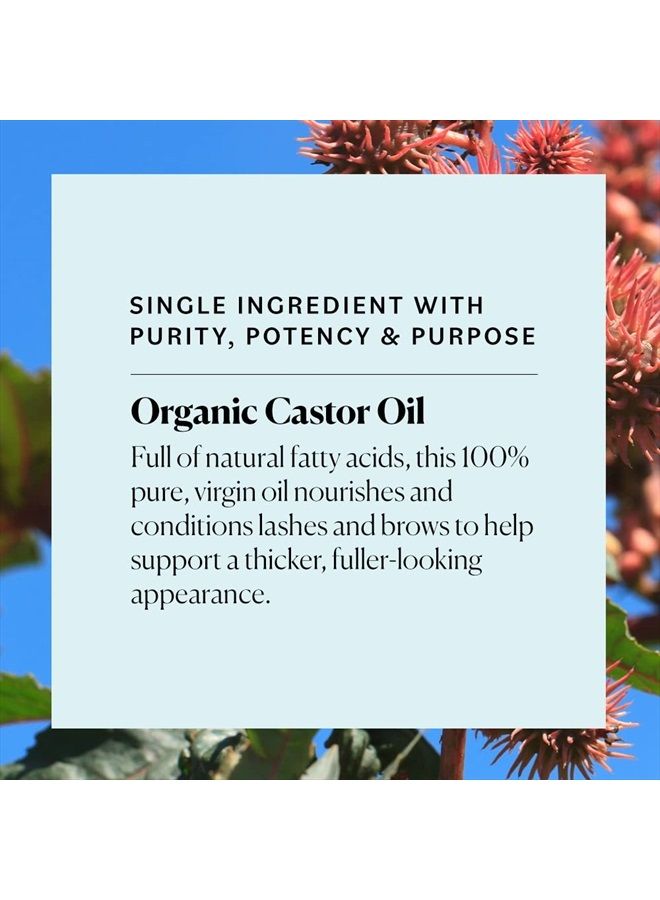 Organic Castor Oil Eyelash Enhancer Serum 30ml