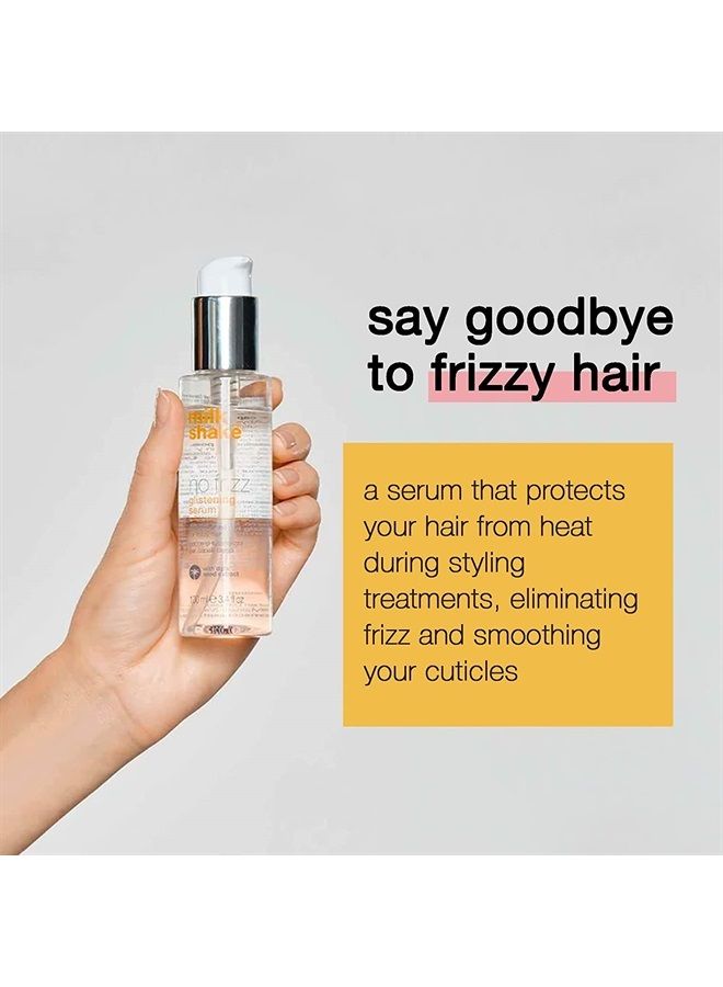 Glistening Serum - Hair Serum for Frizzy Hair - All Natural Anti Frizz Hair Serum - 3.4 Fl OZ