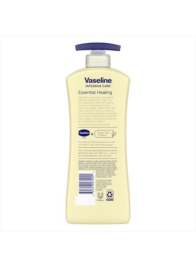 CB079001 Intensive Care Essential Healing Body Lotion, w/Vitamin E, 20.3oz, Pump Bottle