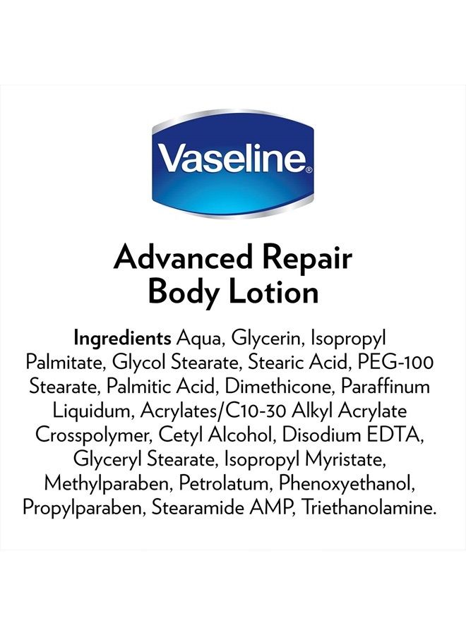 Intensive Care Advanced Repair Fragrance Free Body Lotion 400 mL wit.