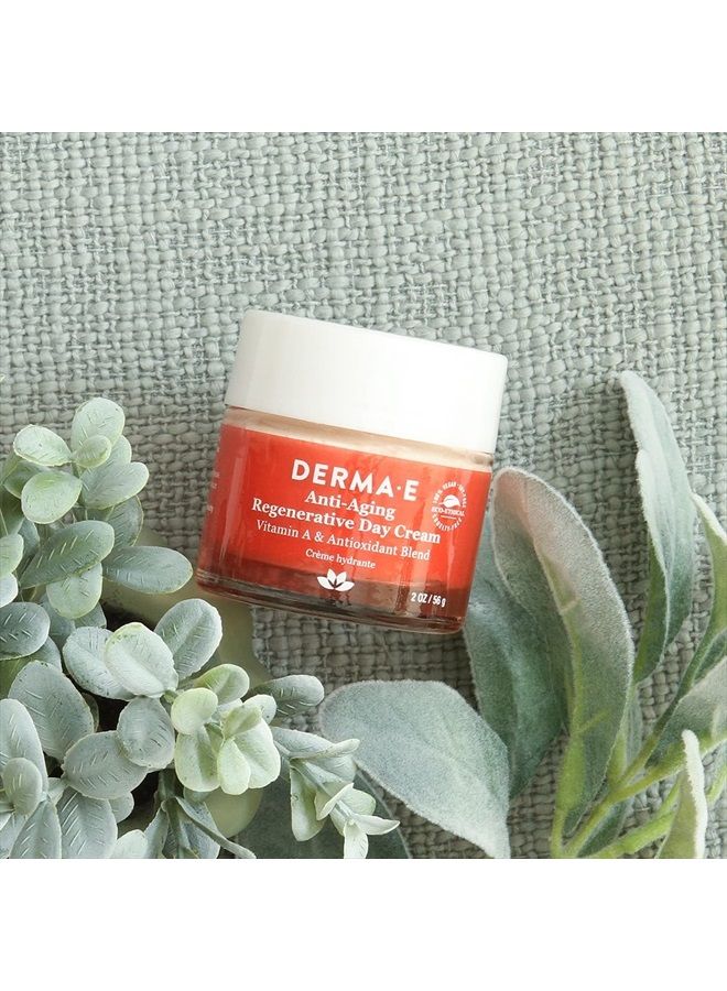 Anti-Aging Regenerative Day Cream – Astaxanthin Moisturizer for Face – Lightweight Firming Anti-Wrinkle Cream with Lavender, Jojoba Oil and Vitamin E, 2 oz