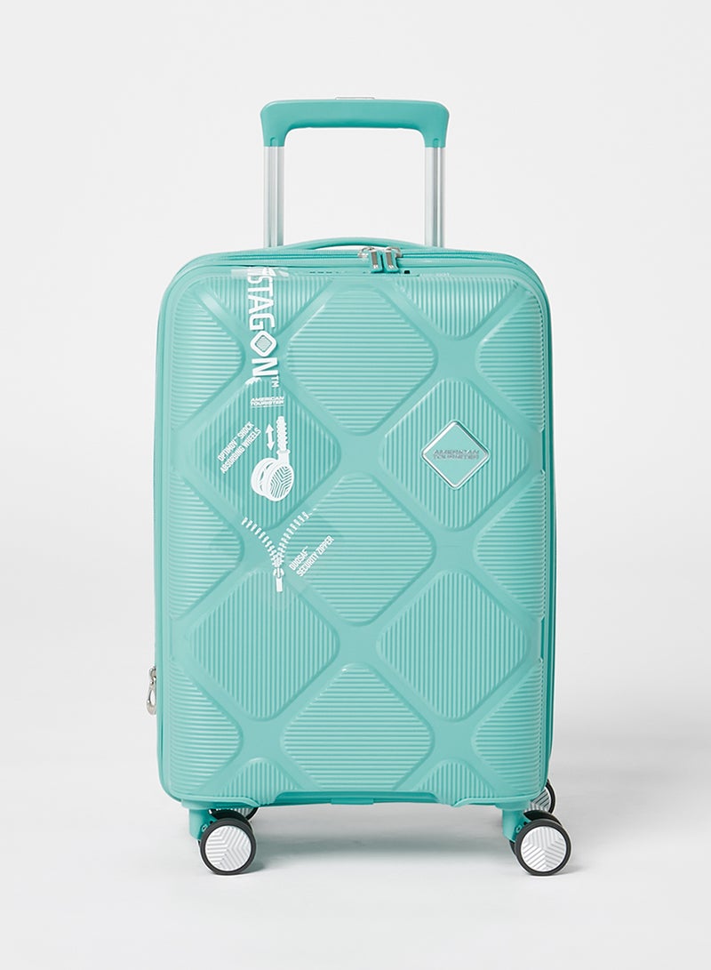 Instagon Spinner Carry On Luggage Mint Green