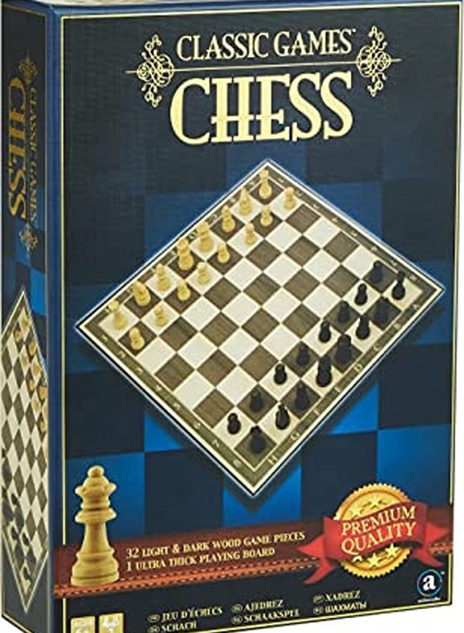 Merchant Ambasador Classic Wood Chess St001 Board Game