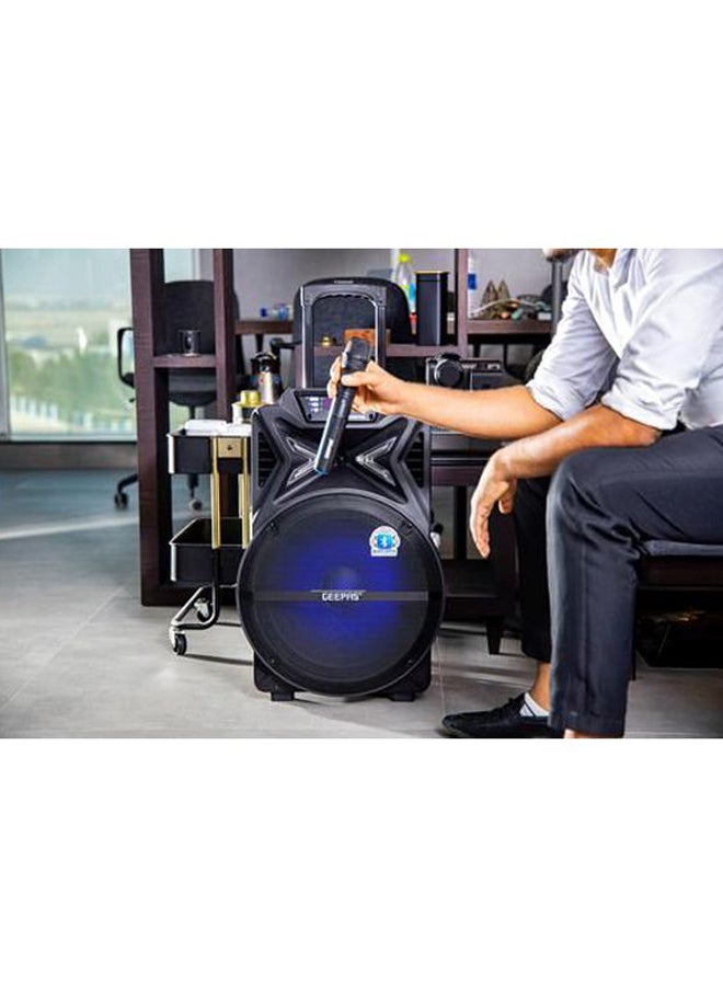 Rechargeable Trolley Bluetooth Speaker GMS11131 Black