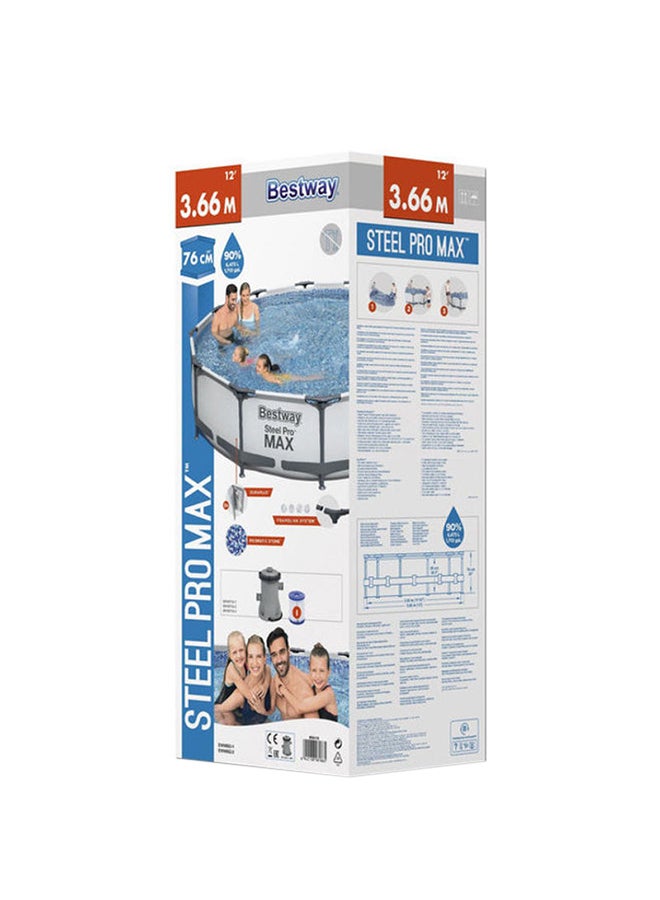 Steel Pro Max Swimming Pool 366x76cm