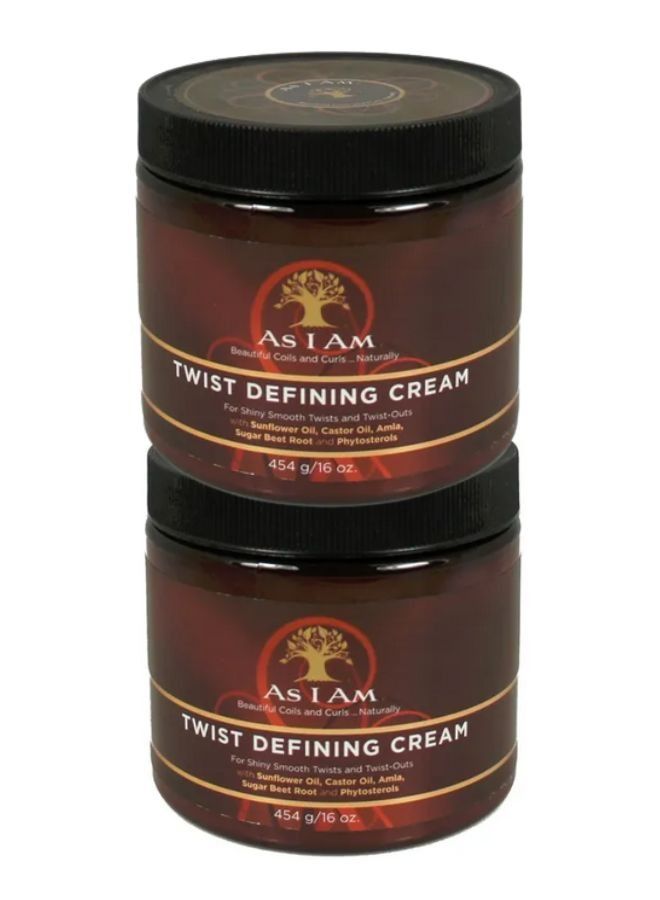 Twist Defining Cream 454g Great for Hair Style Twister Curly Pack of 2