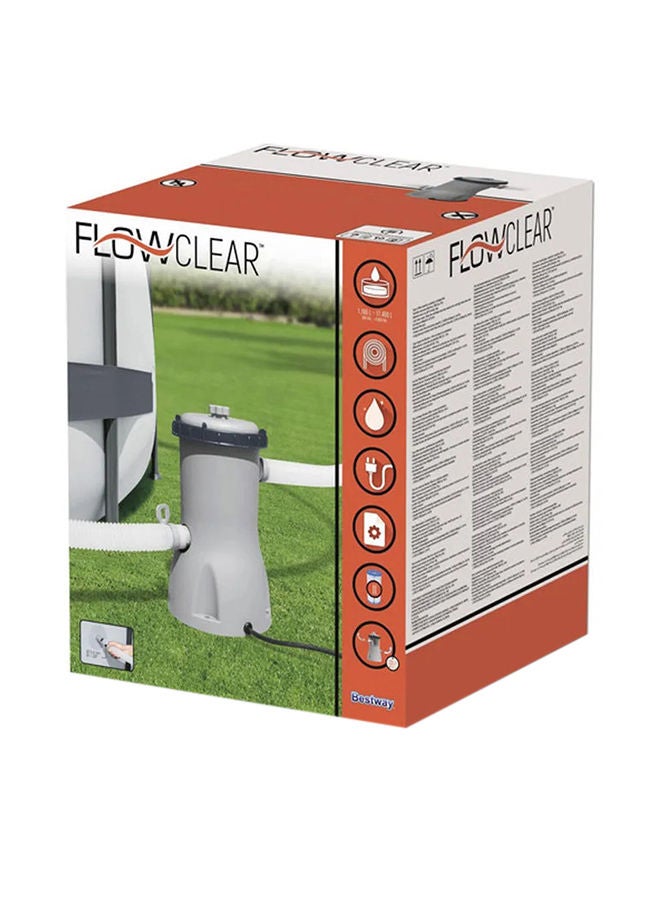 Flow Clear 800 Gallon Filter Pump ‎31x34.5x26.5cm