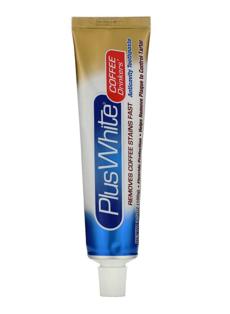 Removes Coffee Stains Fast Anti-Cavity Toothpaste 100grams