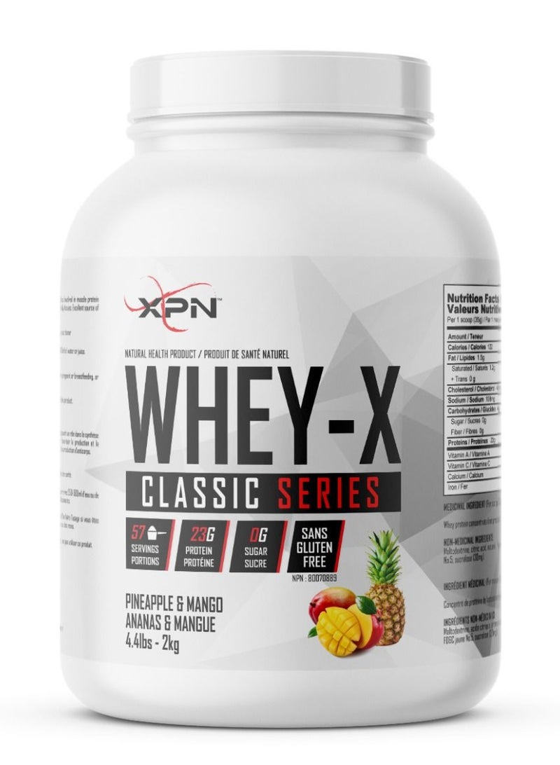 XPN Whey-X Protein Gluten free Pineapple & Mango 2 kg 4.4 lbs