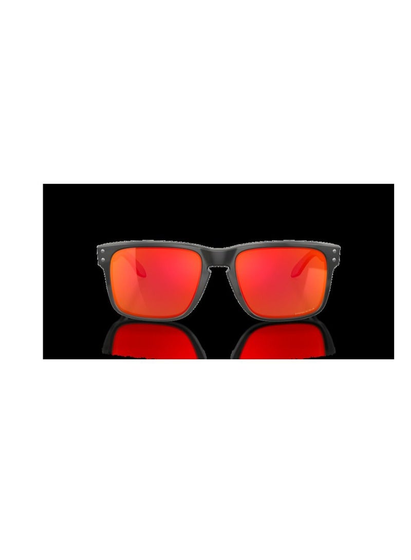 Oakley Holbrook Men Sunglasses 0OO9102E955 Prizm ruby