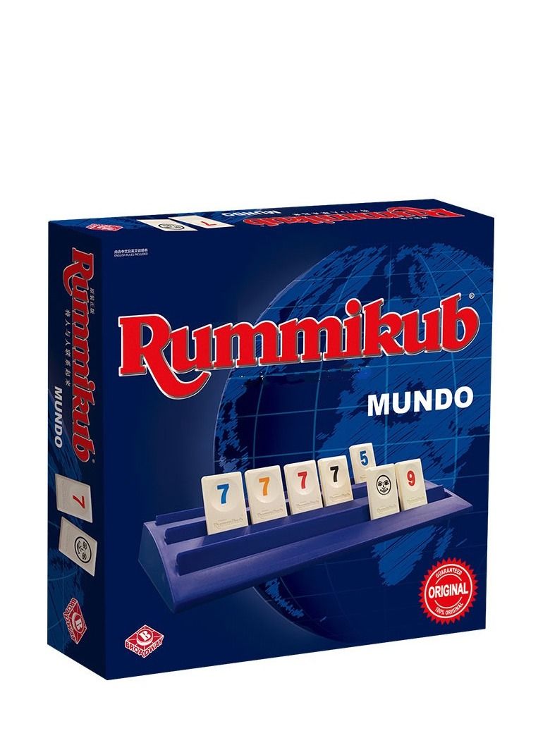 Rummikub Four Player Edition The Classic Rummy Tile Game More Tiles And More Players For More Fun Blue