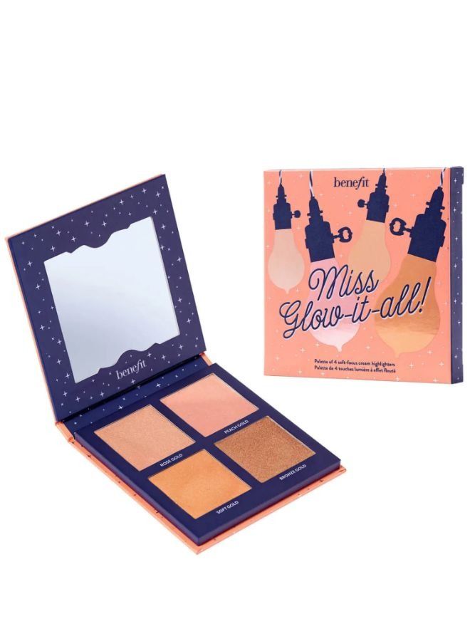 MISS GLOW IT ALL CREAM TO POWDER HIGHLIGHTER PALETTE EXCLUSIVE 8G