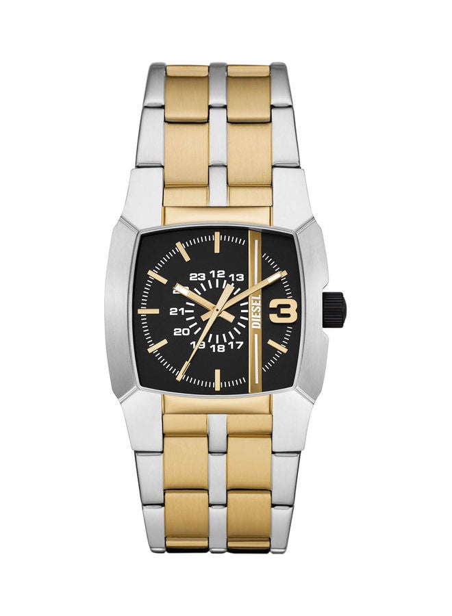 Men's Analog Square Shape Stainless Steel Wrist Watch - DZ2169 - 36 mm