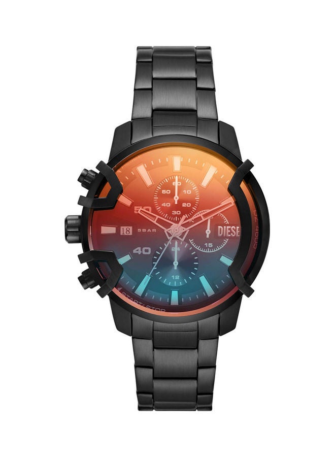 Men's Chronograph Round Shape Stainless Steel Wrist Watch - DZ4605 - 42 mm