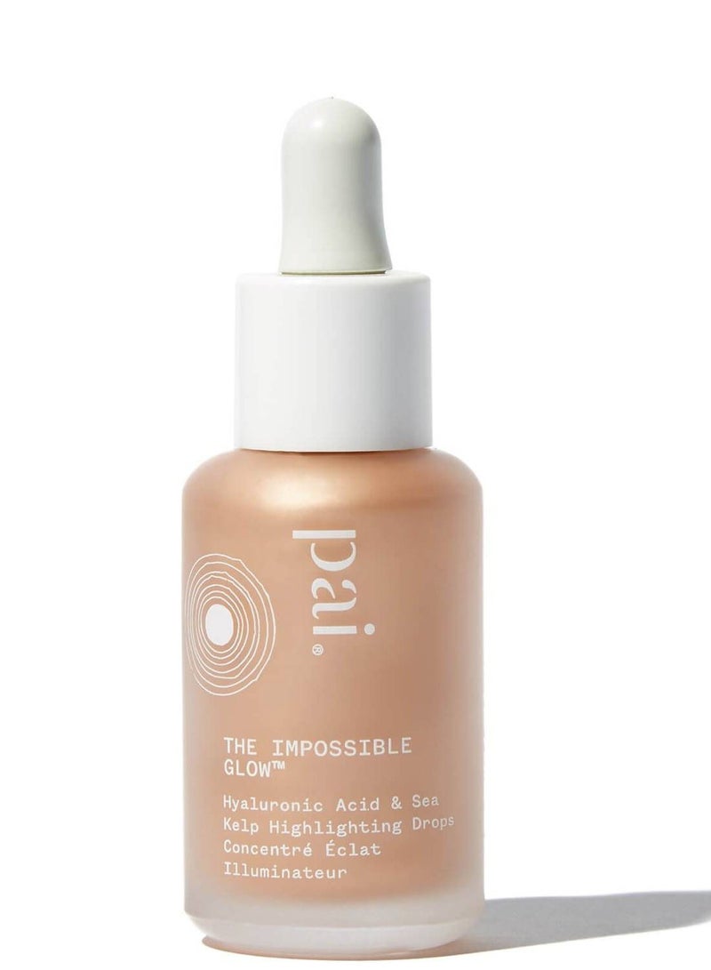 SKINCARE THE IMPOSSIBLE GLOW HYALURONIC ACID AND SEA KELP - ROSE GOLD 30ML
