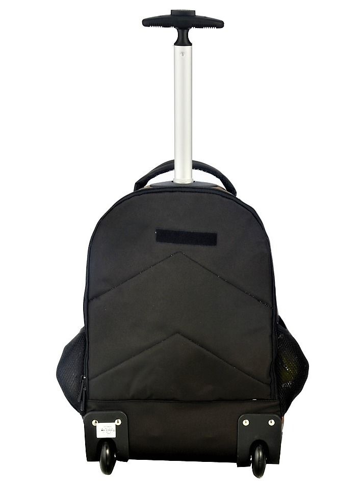 LIVE UP Trolley school bag with Adjustable Strap for School and College with 3 pockets and 2 side pockets. (32*21*49)