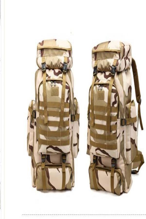 Oxford Mountaineering Travel Backpack Camouflage Brown