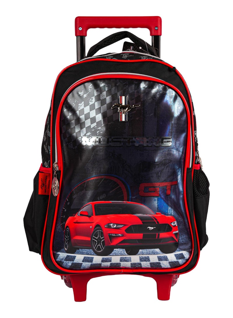 Mustang Trolley Bag 2 Main Compartments and 2 Side Pockets