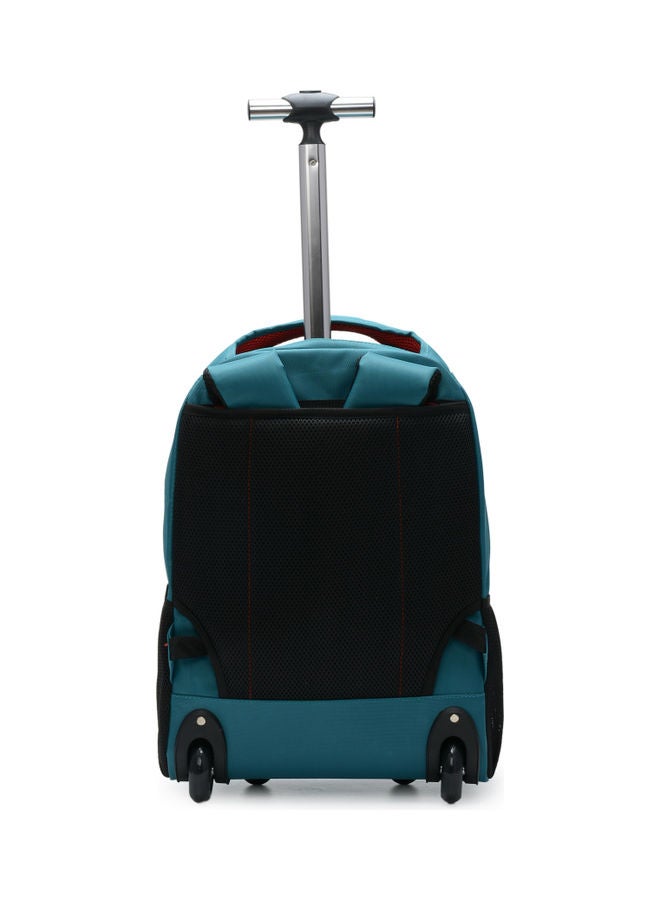 Multipurpose Rolling Trolley Backpack Lake Blue