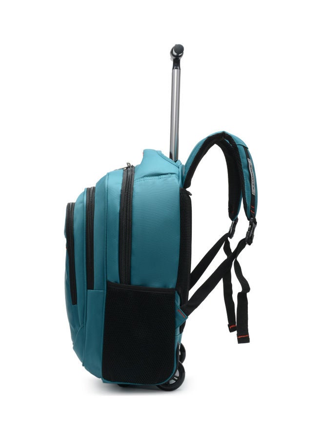 Multipurpose Rolling Trolley Backpack Lake Blue
