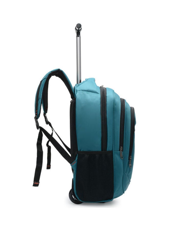 Multipurpose Rolling Trolley Backpack Lake Blue