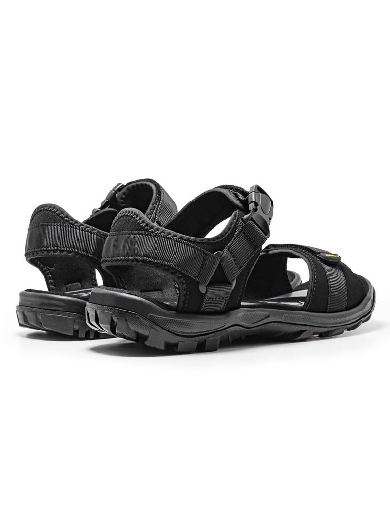 Puca Casual Sandals For Men | Comfortable and Stylish Men's Sandals | Spark-50 Black