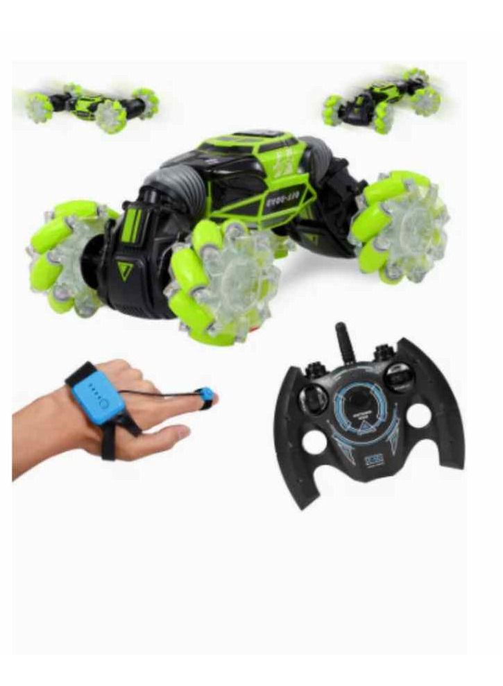 4WD Gesture Sensor Control Deformable Electric All-Terrain Transformable LED Light Music Stunt Car 32cm