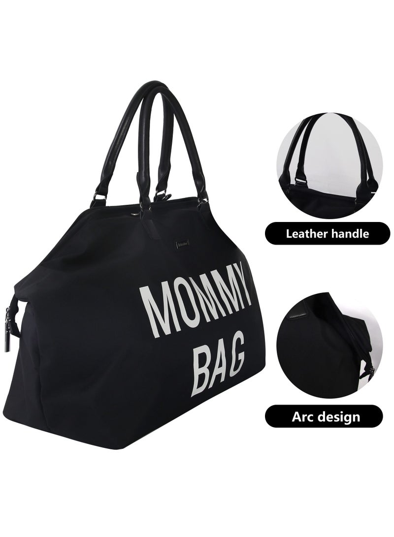 Fashionable Large Capacity Mommy Bag Shoulder Nursery Diaper Bag