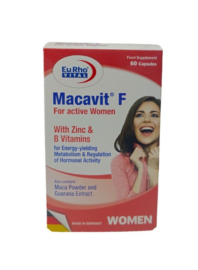 MACAVIT F FOR ACTIVE WOMEN 60 CAPSULES