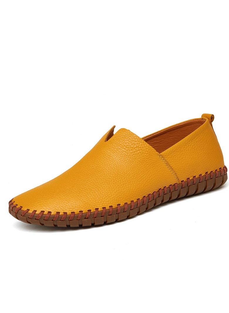 Fashion Causal Light Slip Ons Yellow