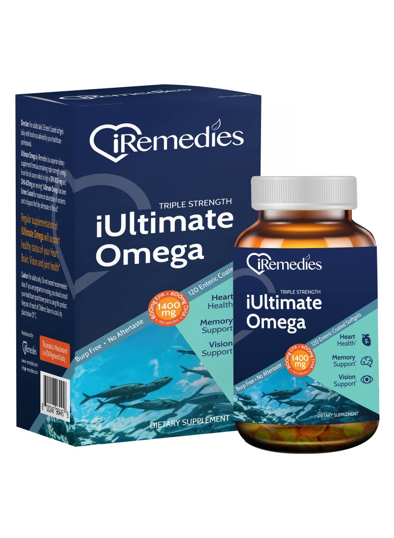 iUltimate Omega 120 softgels