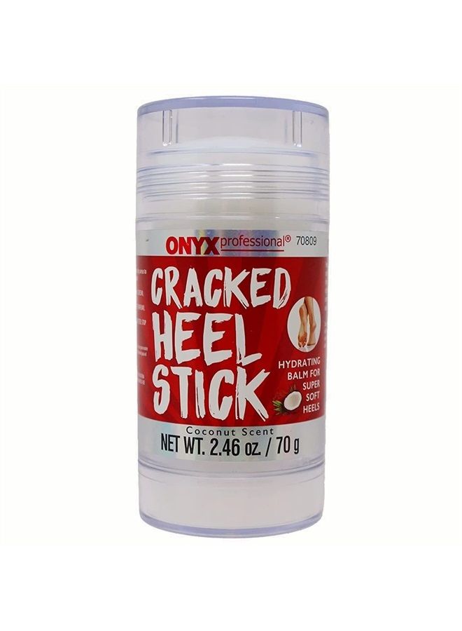 Cracked Heel Repair Balm Stick for Dry Cracked Feet Treatment - Moisturizing Heel Balm Rolls On So No Mess Like Foot Cream Foot Lotion - Rescues Cracked Feet for Skin So Soft